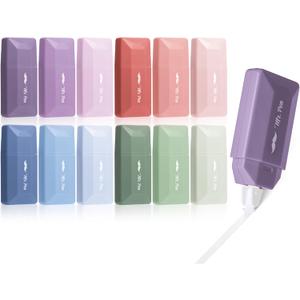Mr. Pen- Correction Tape Bulk, 0.2" x 236", 12pcs, Pastel Colors, Cute Correction Tape