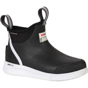 Xtratuf Women's 6 Inch Sport Ankle Deck Boot (7, Black)
