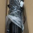 Simple Deluxe 32-Inch Electric Oscillating Tower Fan for Bedroom with Remote Control and 3 Speeds, 3 Modes, Low Noisy Bladeless Fan for Indoor and Home Office, Black