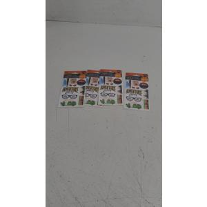 SandyLion Textured Sensory Stickers Flowers Beauty Self-Worth • Good for ASMR, 4 pcs