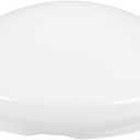 iplusmile Replacement Mushroom Ceil Shade, White Flush Mount Ceiling Light Cover Lamp Dustcovers for Wall Sconce Chandelier Lamps Ceiling Lighting Fixtures 18.7cm