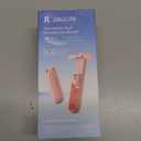 JISULIFE Handheld Mini Fan, 3 IN 1 USB Rechargeable Portable Fan [12-19 Working Hours] with Power Bank, Flashlight, Pocket Design for Travel/Summer/Concerts,Valentines Day Gifts for Her, Women(Pink)