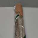 QiCaiJia Kitchen Mats for Floor, 17''x30'' Washable Non Slip Absorbent Kitchen Mat, Braided Kitchen Runner Rug, Kitchen Sink Rug, Brown