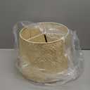 Aspen Creative 32992, Handwoven Empire Spider Lamp Shade, Natural Palm Leaf, 13" Top x 16" Bottom x 11" Slant Height