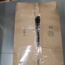 Safco Plastic Step-On Trash Can for Hands-Free Disposal, Great for Home and Commercial Use, 12 Gallon, Black (9925BL)