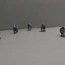 Rileryan 6 PCS Miniature Evil Gargoyles Figurines Statue for Halloween Village Decorations Accessories Mini Graveyard Cemetery Decor