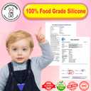 4 x Chew Necklaces for Sensory Kids 8 Pcs Sensory Chewy Toys for Autism Girl and Boy, ADHD Toddler, Adult(4Pcs Shark and 4Pcs Tag Shape)