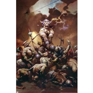 Trends International Frank Frazetta - Destroyer Wall Poster, 22.4L x 14.7W, Premium Unframed Version