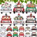 Sinload 24 Set Christmas Money Holder for Cash Gift Christmas Cash Holders Ornaments Funny Xmas Holiday Money Card Hanging Decoration for Xmas Tree Hanging Accessories Gift Ideas (Card Stock)
