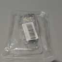 Biaungdo 1/4" Eyelets, Silver Grommets Eyelets, Metal Eyelets with Washers for Canvas, Shoes, Clothing, Fabric, Leather and Bag, 100 Sets (Silver)