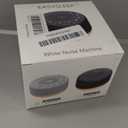 Sound Machine Easysleep White Noise Machine with 25 Soothing Sounds and Night Lights with Memory Function 32 Levels of Volume and 5 Sleep Timer Powered by AC or USB for Sleeping Relaxation (White)