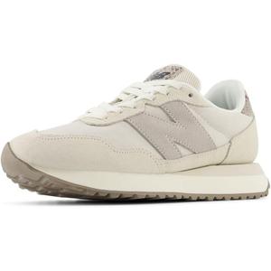 New Balance Women's 237 V1 Sneaker (5.5, White/Beige)