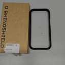 RhinoShield Bumper Case Compatible with iPhone 16 Pro | Crash Guard - Shockproof Slim Design Protective with Military Grade Drop Protection - Black