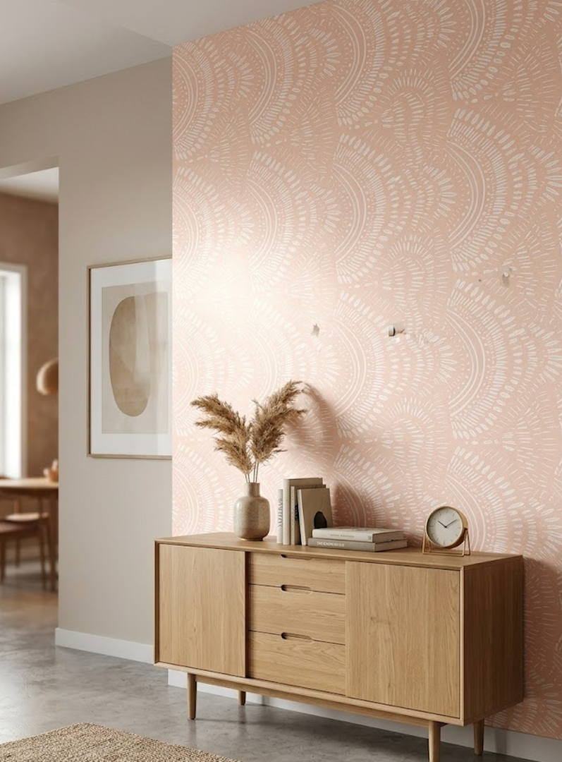 NuWallpaper Laos Ivory Peel and Stick Wallpaper, Ivory Linen Texture Removable Contact Paper for Walls, Self Adhesive Wall Covering for Bedroom Living Room Accent Wall, 20.5-in x 18-ft roll