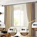 KAMANINA Single Curtain Rod 32 to 58 Inch(2.6-4.8Ft), 7/8 Inch Antique Bronze Adjustable Drapery Rod for Windows, Decorative Netted Texture End