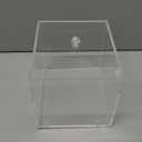 Weiai Face Towel Box, Acrylic Facial Disposable Towelettes Holder Container for XL Face Towels and Protects from Dust, Clear