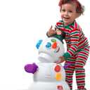 Step2 My First Snowman, Kids Holiday Decorative Christmas Toy, 15-Piece Accessory Kit, Lights and Sounds, Toddlers 18-Months+