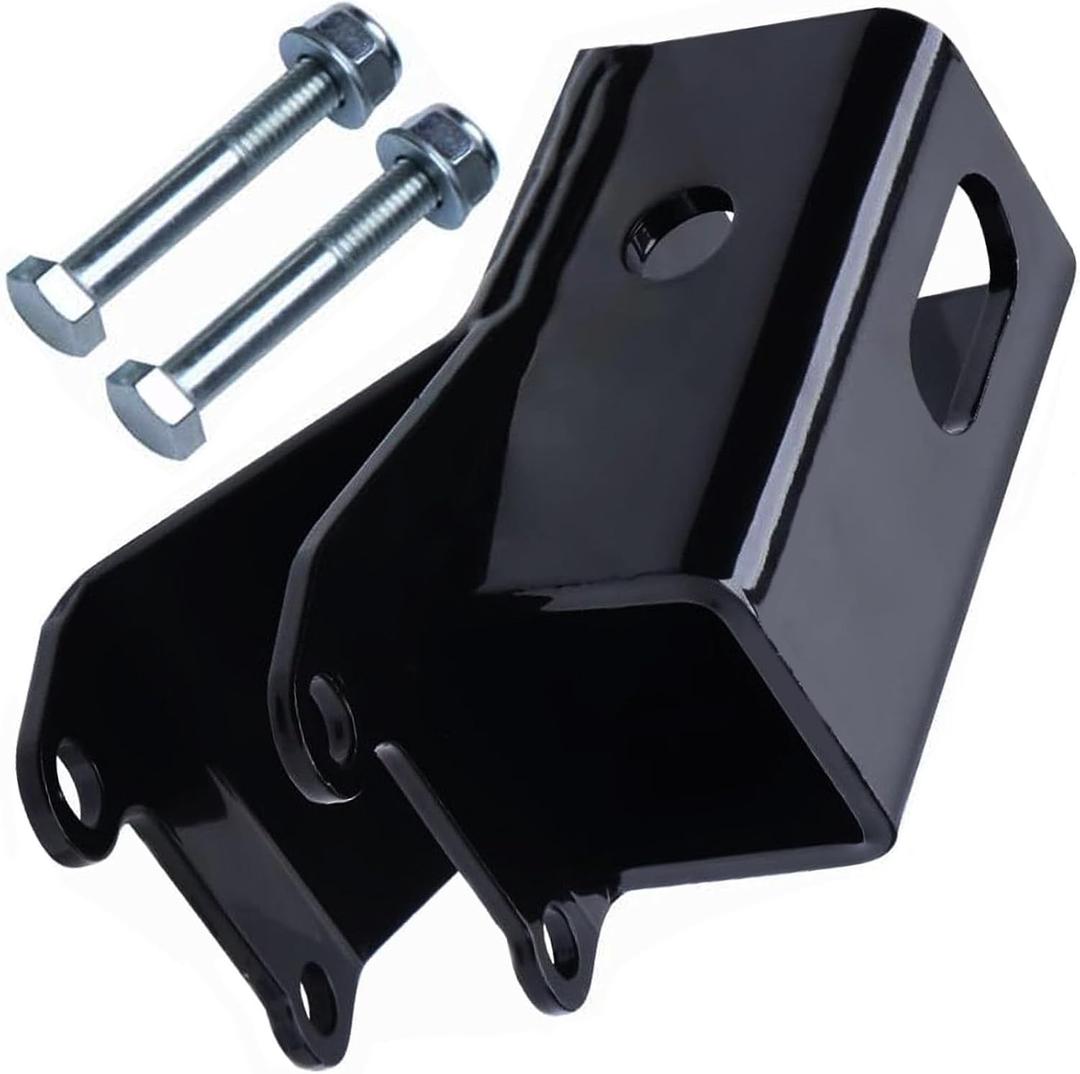 JERBOR Heavy Duty 2" ATV Hitch Receiver for Honda Rancher TRX350 2000-2006 TRX420 2007-2024,Fit for Honda Rubicon TRX500 2001-2014 (No Drilling)