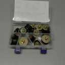 7 Sizes 16pcs Rubber Expansion Plug, Automotive Rubber Expandable Freeze Plugs Kit Fit Hole Size:3/4" 7/8" 1" 1-1/8" 1-1/4" 1-3/8" 1-1/2" (19mm~41mm)