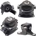 Set of 4, Engine Motor Set Compatible with 2011-2016 Odyssey 3.5L Automatic Transmission Mount Right Motor Front Engine Mount A4587 A65057 A4575EL A65017EL A65094 9737 9662