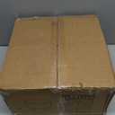 Wimarsbon Storage Ottoman, Modern Round Footrest with Soft Padded Seat, Teddy Velvet Footstool with Wood Legs, Accent Small Table or Plant Stand for Hallway, Living Room (Grey-Blue)