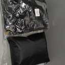 2 Pack Indoor Outdoor Window Air Conditioner Cover Adjustable Window AC Unit Cover with Drawstring Double Insulation 25"x17"x3.5" for Inside Dust-Proof Waterproof 25.5x20.5x18 for Outside (Large)