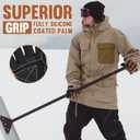 AIGEVTURE Cold Weather Thermal Fleece Winter Work Gloves - Insulated