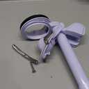 3-Inch One Piece Toilet Flush Valve Repair Kit, Universal Replacement with Flapper & Chain, Leak-Proof Silicone Seal, Easy Install, Compatible with TOTO/American Standard (Not for Two-Piece Toilets)