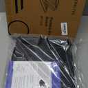 StrongTek Portable Slant Board, Lightweight 3.7 lbs, 5-Level Adjustable Calf Stretch Board (2050) with Non-Slip Surface for Safe Stretching, Improved Ankle Flexibility, Balance & Rehab Anywhere (Black)