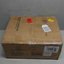 Furnulem 5 Drawer Black Dressers for Bedroom 2 Tier Shelf Storage Small Fabric Dresser for Closet Sturdy Metal Frame Modern Style Storage Cabinets Organization Units for Hallway Rooms