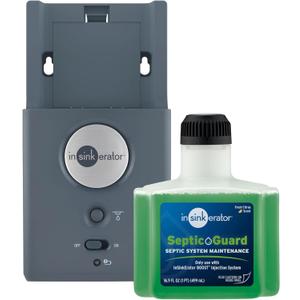 INSINKERATOR BOOST Injection System with Septic Guard Solution, Septic System Maintenance for INSINKERATOR Garbage Disposals, BST-SG