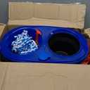 O-Cedar RinseClean Spin Mop & Bucket System + 2 Extra Mop Heads | Clean with Water | Removes 99% of Bacteria