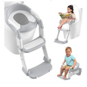 Potty Training Toilet Seat, Upgrade 3 in 1 Toddler Toilet Seat and Steps Stool for Boys Girls, Non-Slip Splash Guard KidsToilet Seat with Ladder, Adjustable Child Toilet Training in Bathroom