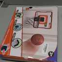 NEUBSAW Basketball Hoop Indoor with LED Lights, Basketball Toys Gifts for 5 6 7 8 9 10+ Year Old Boys Kids, Indoor Over The Door Mini Basketball Hoops with Electronic Scoreboard & 3 Balls (Blue)