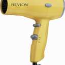 REVLON Compact Hair Dryer | 1875W Lightweight Design, Perfect for Travel, (Yellow)