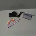 2025 New 4K Digital Camera for Photography and Vlogging, 64MP & 2.88" 180 Flip Screen Travel Cameras with 16X Zoom, 32GB SD Card, 2 Batteries, Anti-Shake, Perfect for Teens and Beginners (Black)