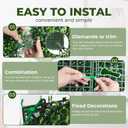 DOPGIB 80"x120" (67 SQFT), Artificial Ivy Privacy Fence Screen