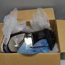 Right Passenger Side Mirror Compatible With 2017 2018 2019 2020 2021 2022 Honda CRV With Manual Folding Power Glass Black Replace#76201TLCA21(3Pins)