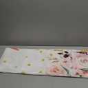 MEHOFOND 7x5ft Nurse Graduation Backdrop Congratulations Graduates Rose Gold Congrats Grads She Did It Banner Glitter Gold Spots Floral Background Photo Booth Props