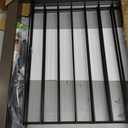 Dog Fence Indoor,Dog Gate Indoor for Doorway pet gate -4-Panel Freestanding, Hallways, House or Stairs -80x24-Inch Retractable Foldable Expandable Wood Pet by SFJC (Brown) ﻿