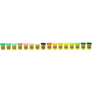 Hasbro Mega Meter Play-Doh, Multicolor, Pack of 16 Cans