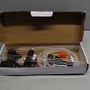 Fish Aquarium Gravel Cleaner 15~30In with 6Ft Water Hose Fish Tank Water Changer Sand Vacuum with Skimmer Net and Long Handle Sponge Brush Algae Scraper