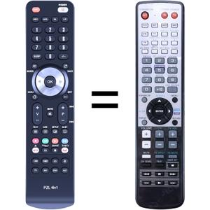 PZL WJ55350 Replacement Remote Control fit for Yamaha Soundbar YSP-3000 YSP-4000 HTY-7030 HTY-7040 YSP-30D YSP-40D