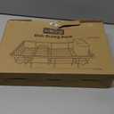 Dish Drying Rack in Sink - Expandable Stainless Steel Dish Rack Over the Sink, Kitchen Sink Drain Strainer with Cutlery Holder & Cup Holders, 15.4 x 9.8 x 3.0 Inch, Black