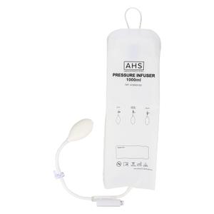 Medical Pressure Infusion Bag  1000ml, IV Pole Infusion Sack with 3-Way Stopcock, Color-Coded Gauge | Medical Supplies & Equipment (1 Each)