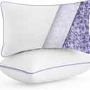 MOLCLCUY Memory Foam Pillows Standard Size Set of 2 Adjustable Cool Pillow for Side Back Stomach Sleepers Luxury with Washable Cover
