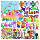 Beilunt 117 Pack Party Favors Toy Easter Egg Filler, Treasure Box Toys for Classroom, Carnival Prizes School Classroom Rewards Pinata Stuffers Goodie Bags Bulk Toys
