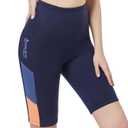 GoldFin Wetsuit Shorts for Women, 2mm Neoprene Short Wetsuit for Water Sports Surfing Diving Swimming Kayaking XL