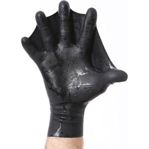 Darkfin Webbed Natural Latex Paddle Gloves for Men, Women and Children - Great for Scuba Diving, Free Diving, Surfing, Snorkeling. Spear Fishing and Power Swimming -Made in The USA (1 Pair) (1-8-1)