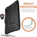 URBAN ARMOR GEAR UAG iPad Pro 12.9-inch (4th Gen, 2020) Case Metropolis [Black] Folio Slim Heavy-Duty Tough Multi-Viewing Angles Stand Military Drop Tested Protective Cover